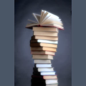 stack of books