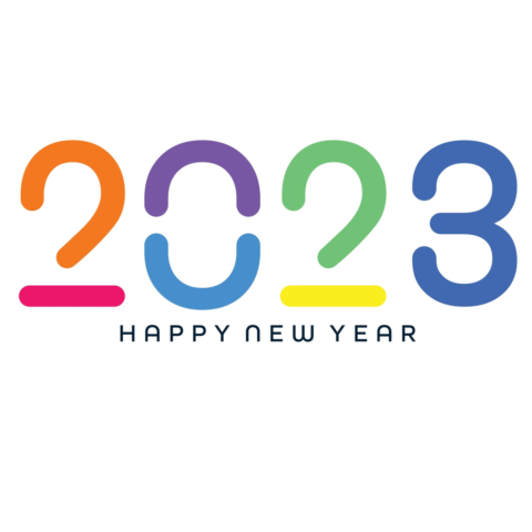 2023 Happy New Year graphic